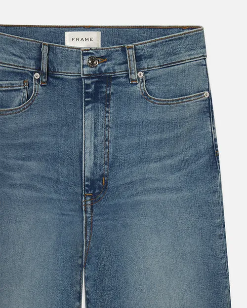 High-Waisted Wide-Leg Jeans