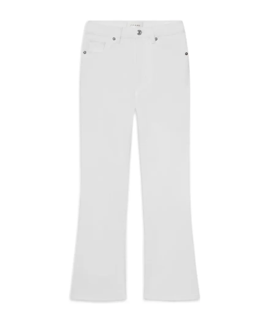 High-Waisted Flared Casual Pants