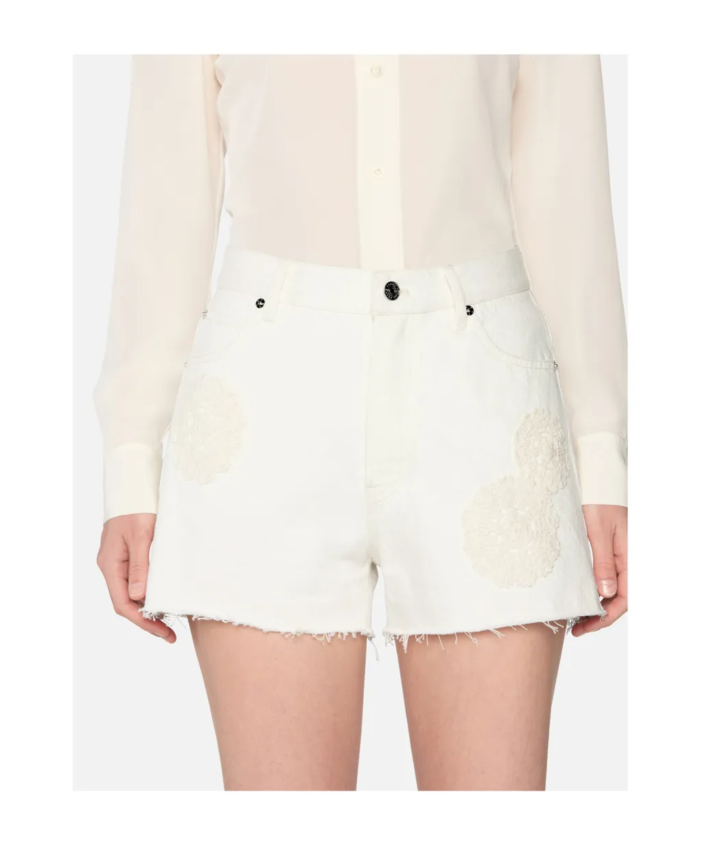 Crochet Detail Shorts