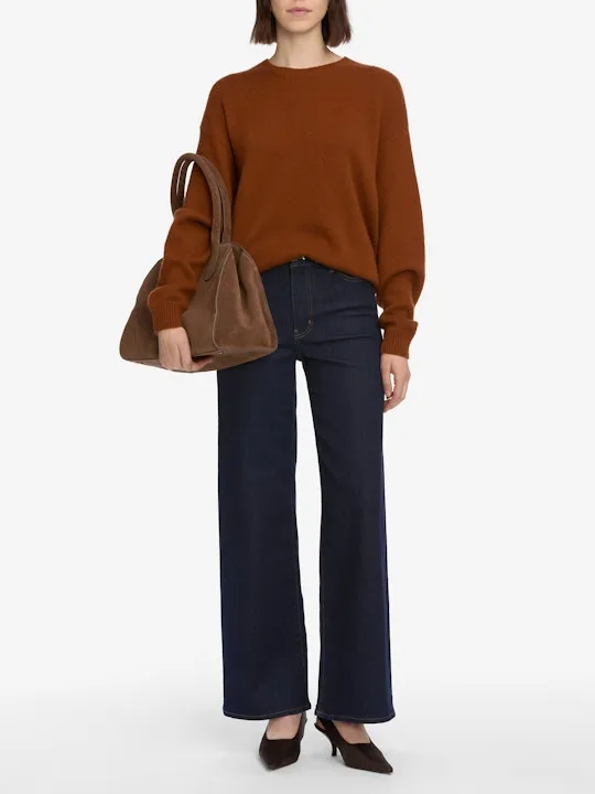 High-Waisted Wide-Leg Jeans