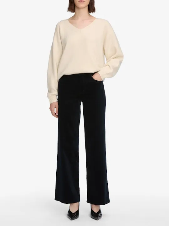 High-Waist Flared Pants