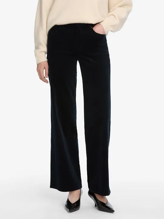 High-Waist Flared Pants