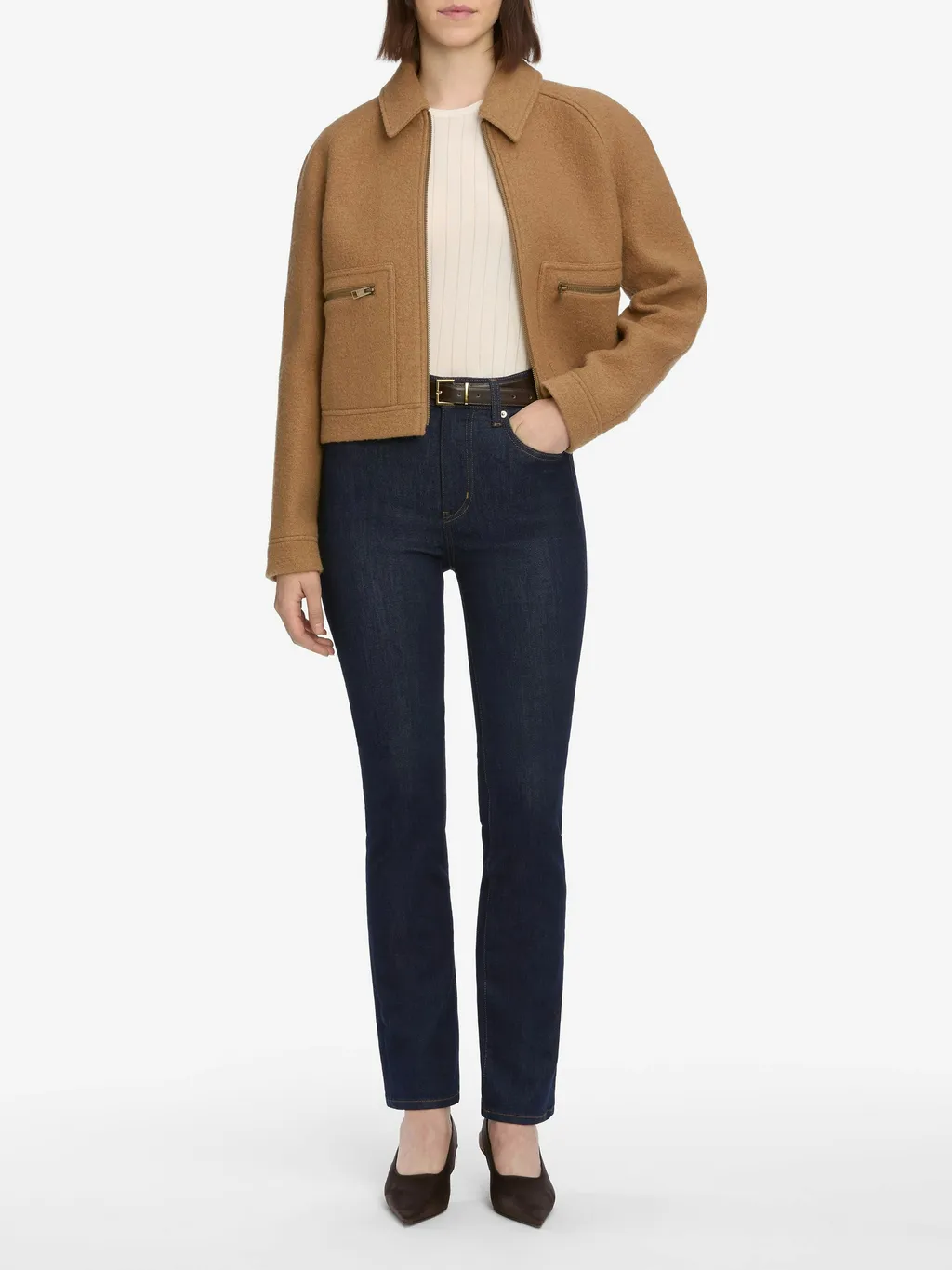 Five-Pocket Design Jeans