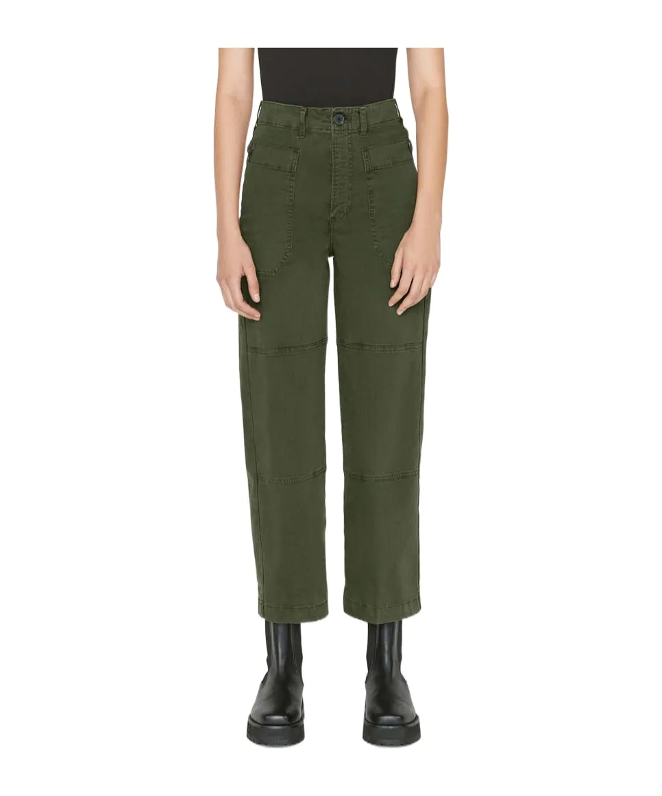 High Waist Straight Casual Pants