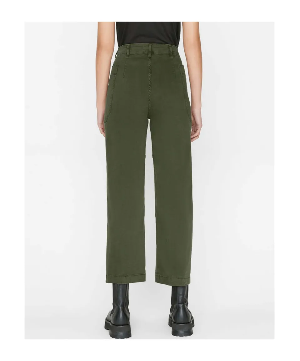 High Waist Straight Casual Pants
