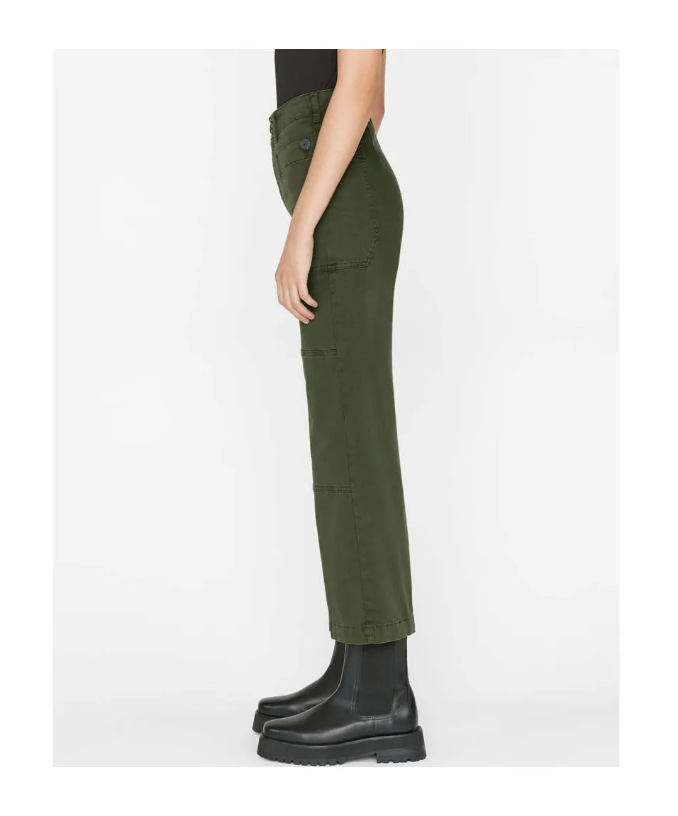 High Waist Straight Casual Pants
