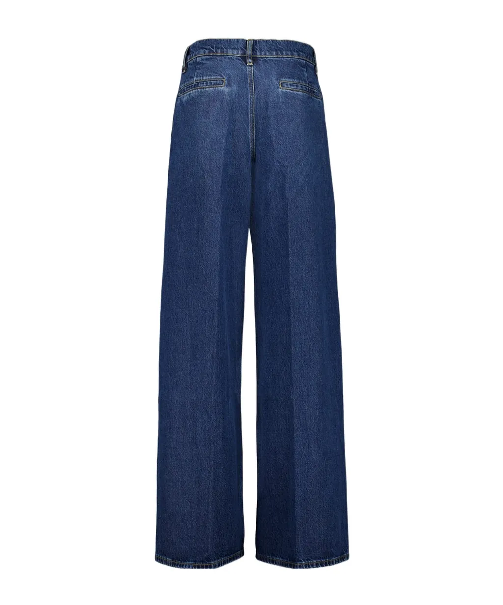 High-Waist Wide-Leg Jeans