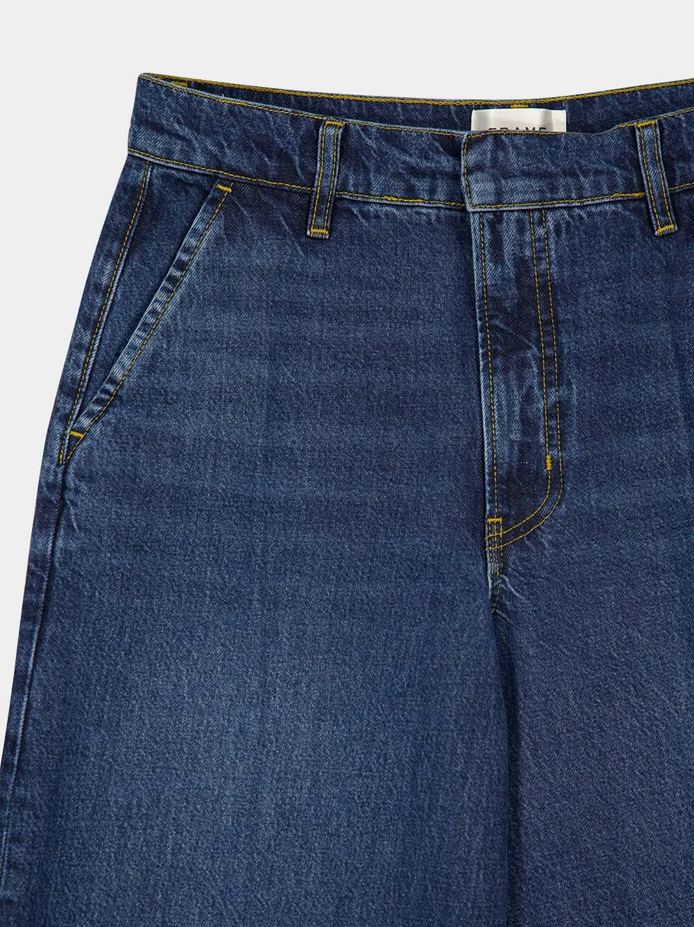 High-Waist Wide-Leg Jeans