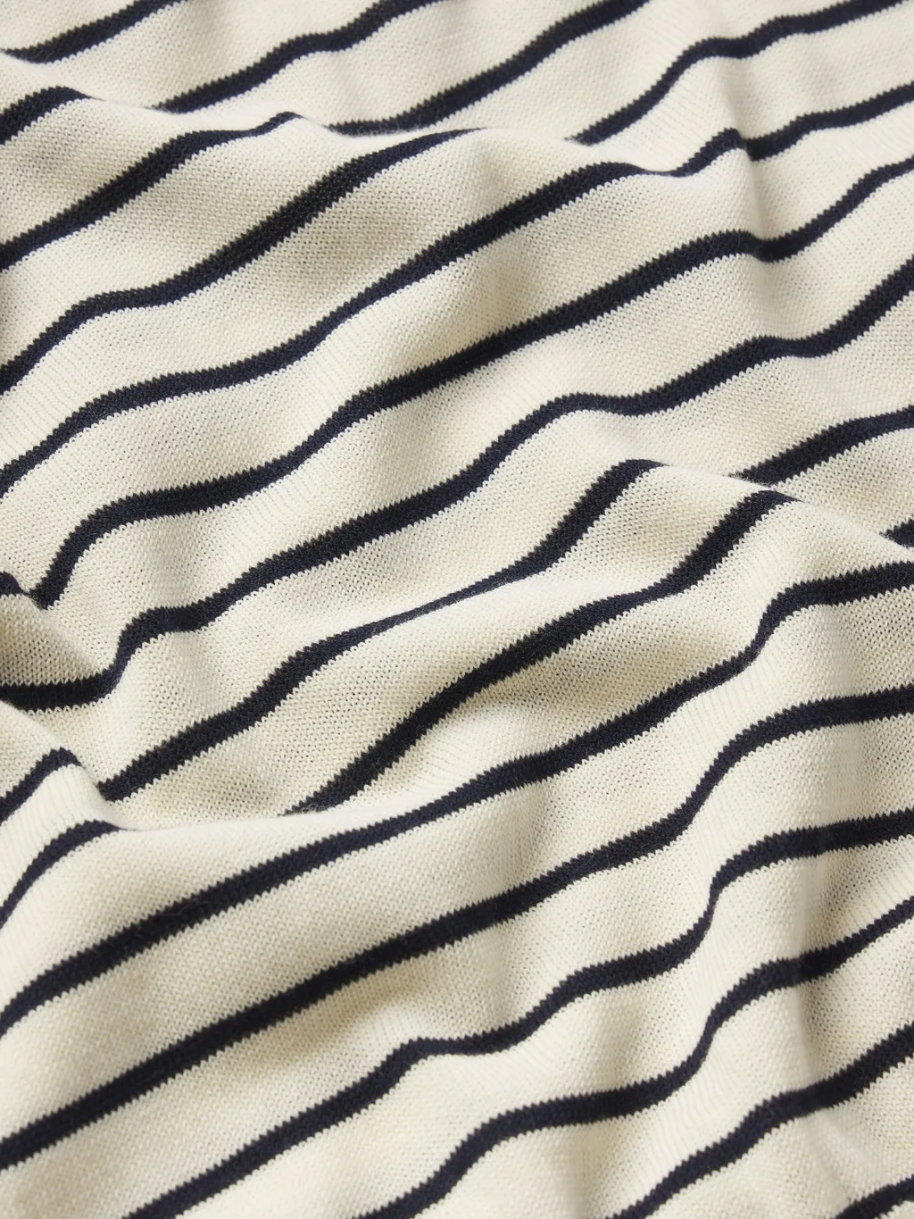 Striped Short Sleeve Polo Shirt