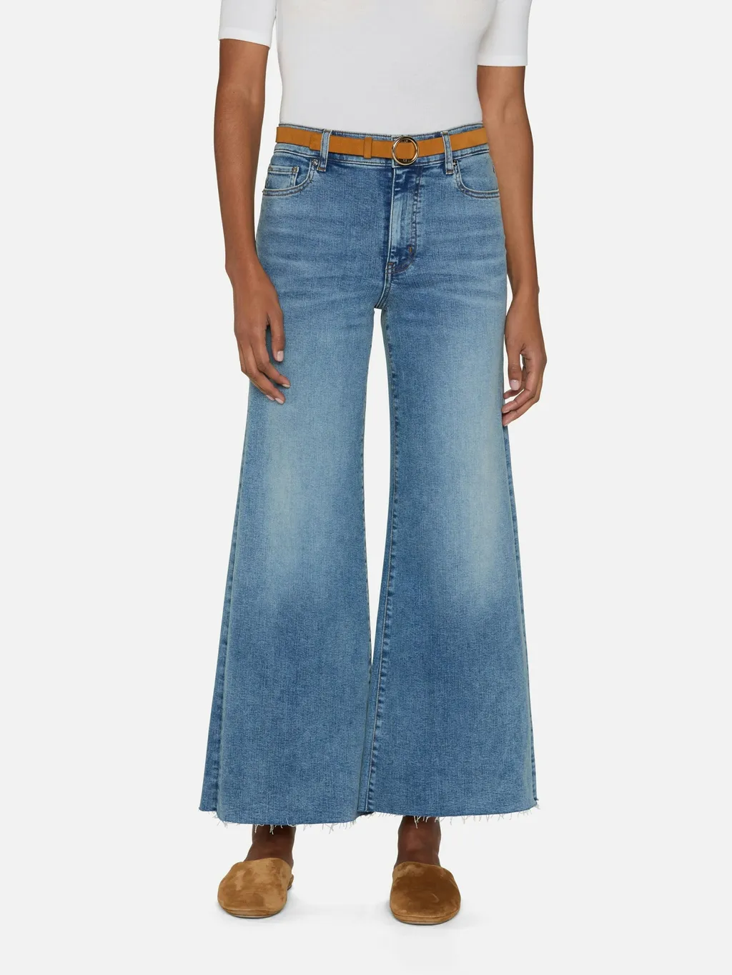 High-Rise Wide-Leg Jeans