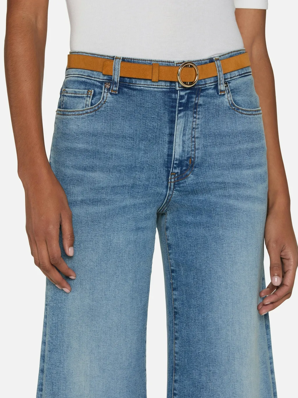 High-Rise Wide-Leg Jeans
