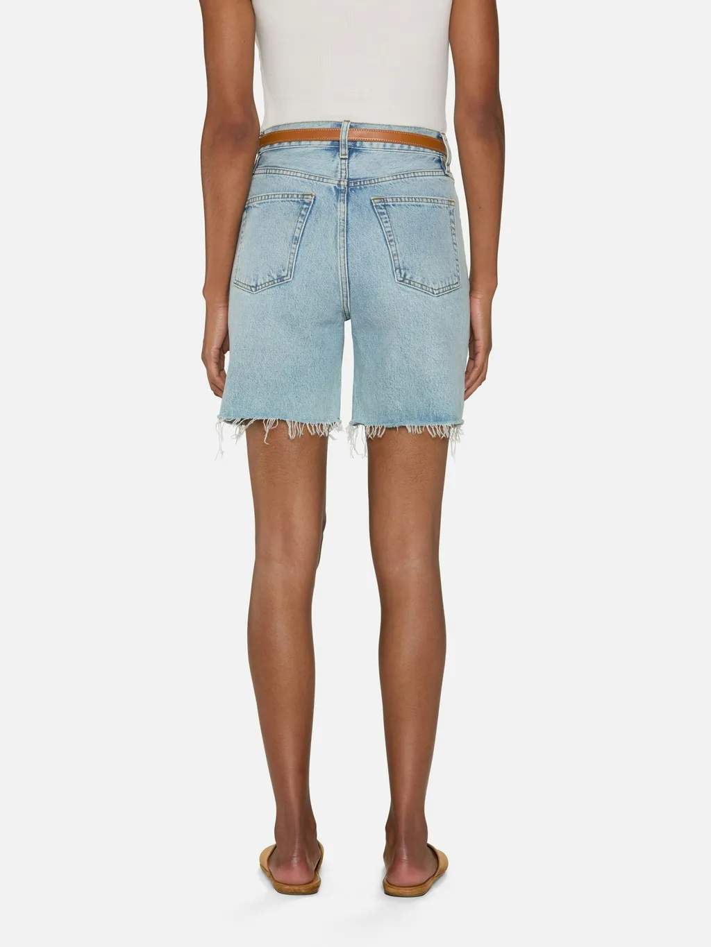 High Waist Denim Shorts