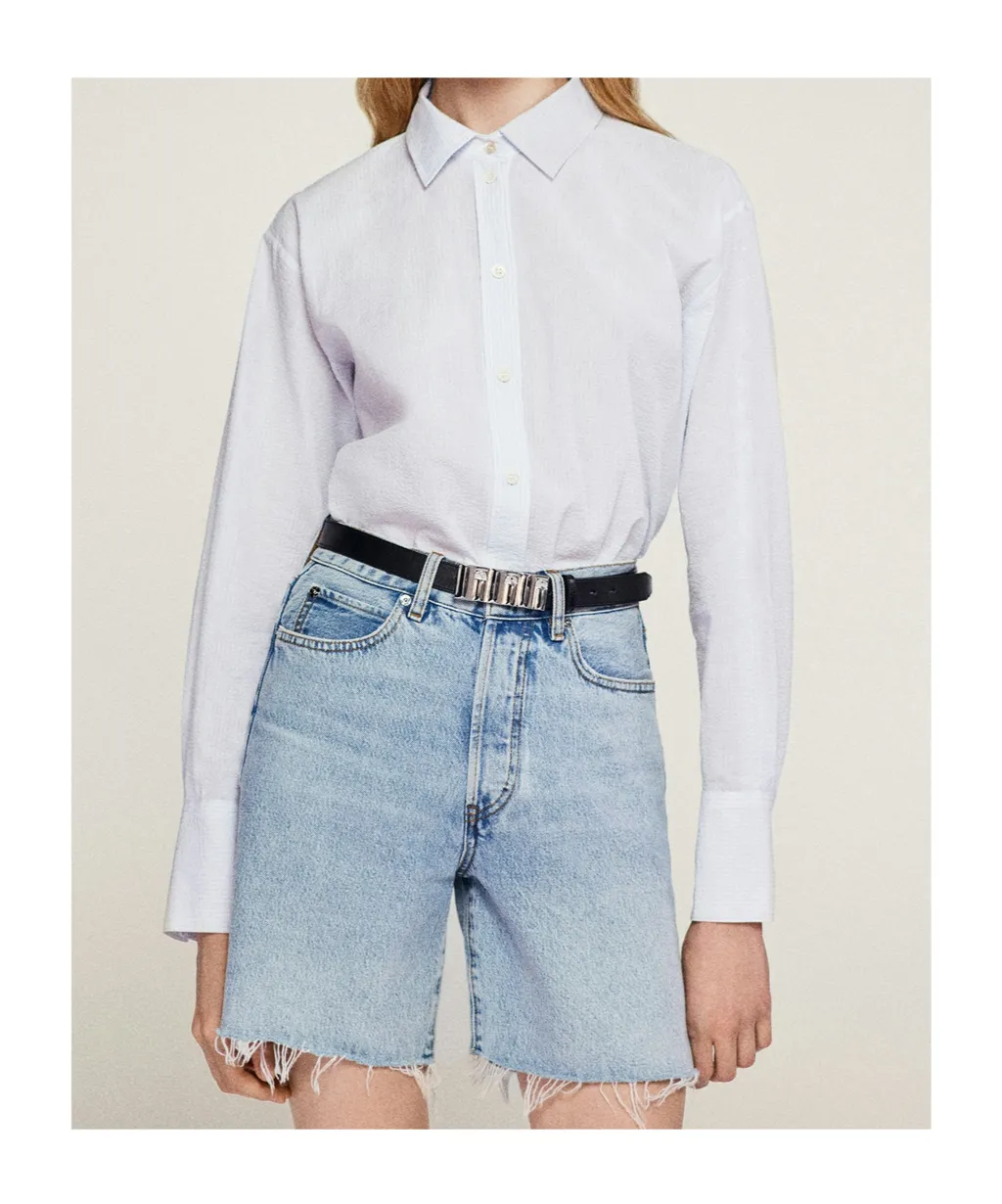 High Waist Denim Shorts