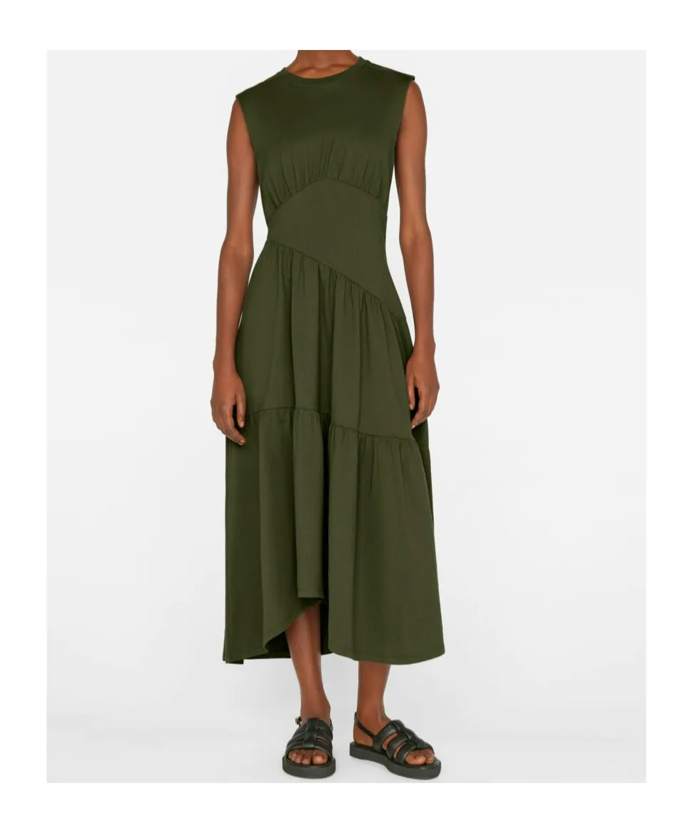 Round Neck Sleeveless Dress