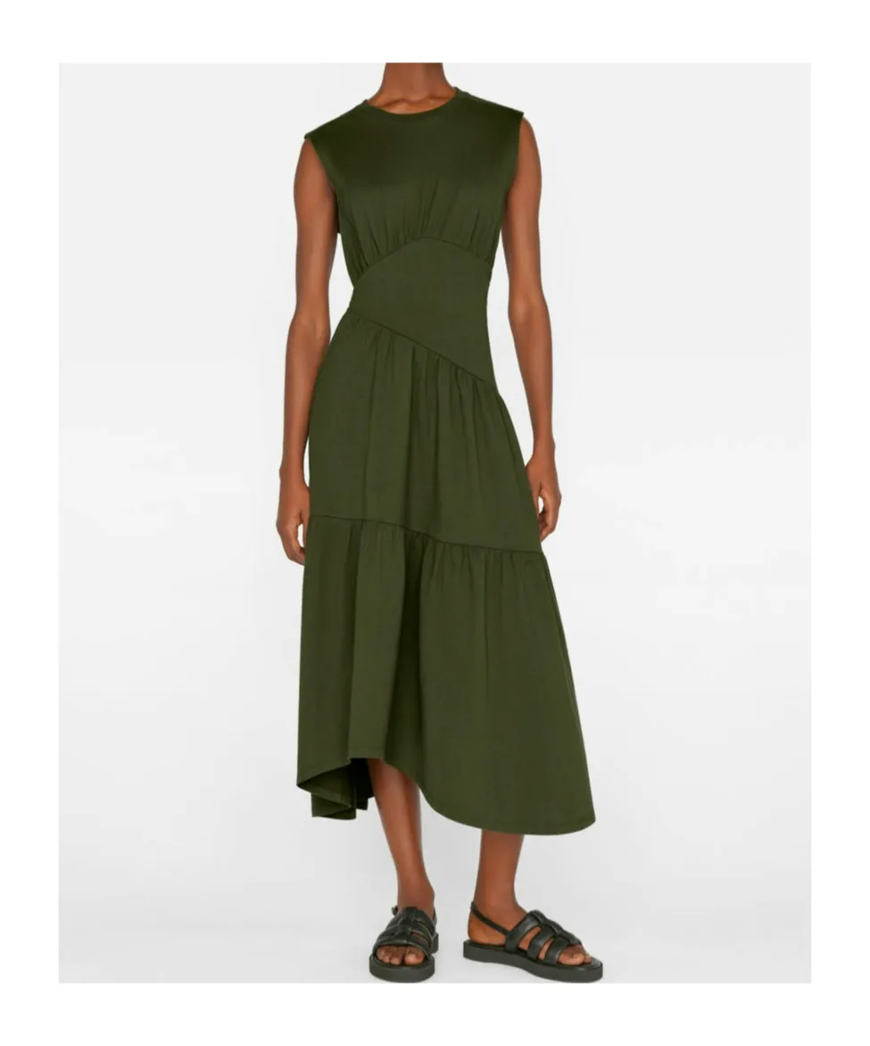 Round Neck Sleeveless Dress