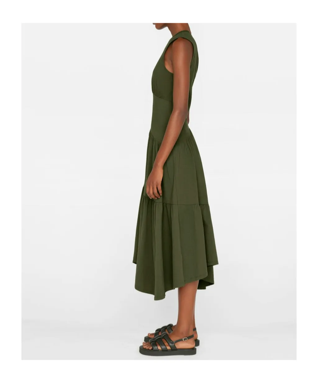 Round Neck Sleeveless Dress