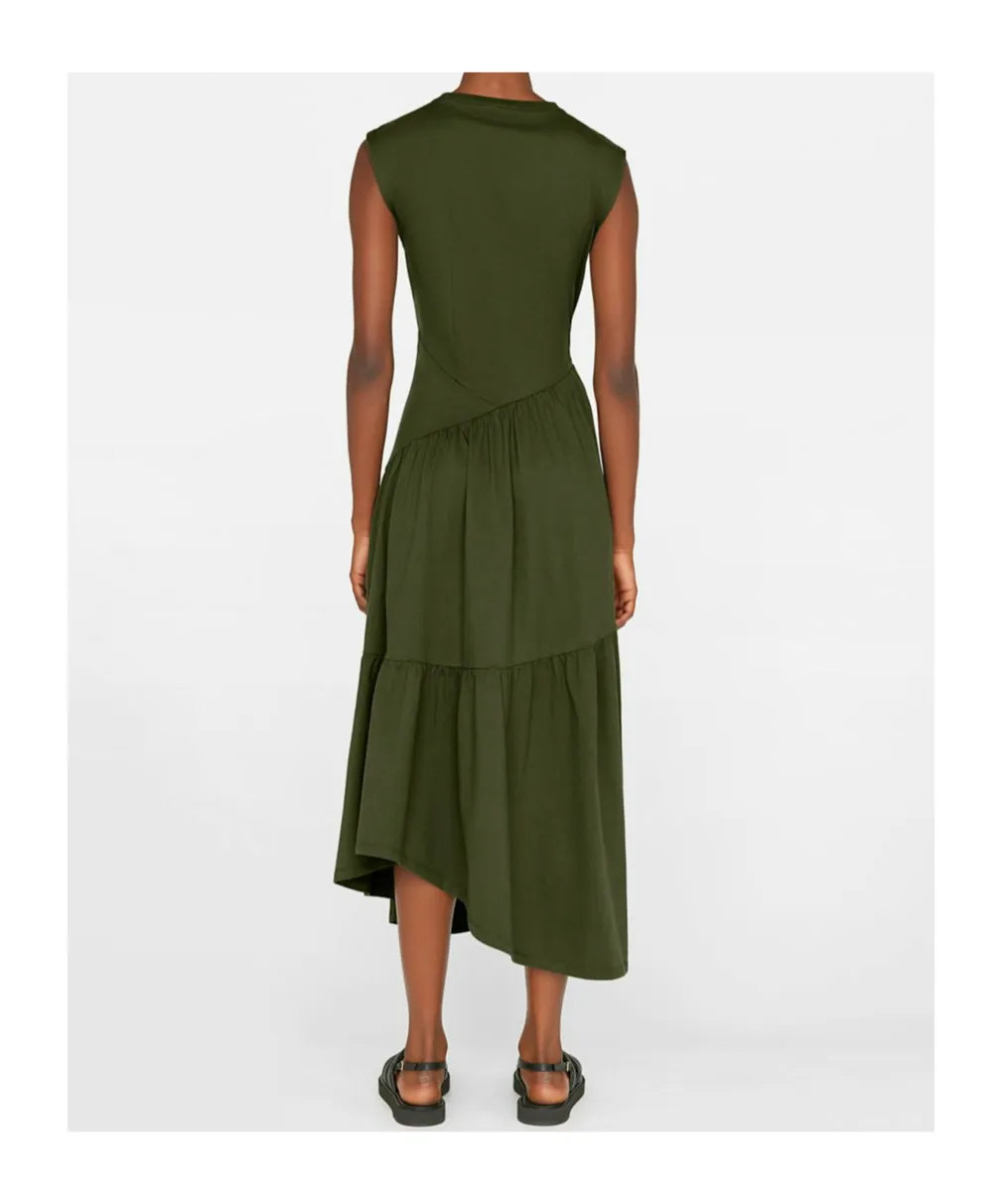 Round Neck Sleeveless Dress
