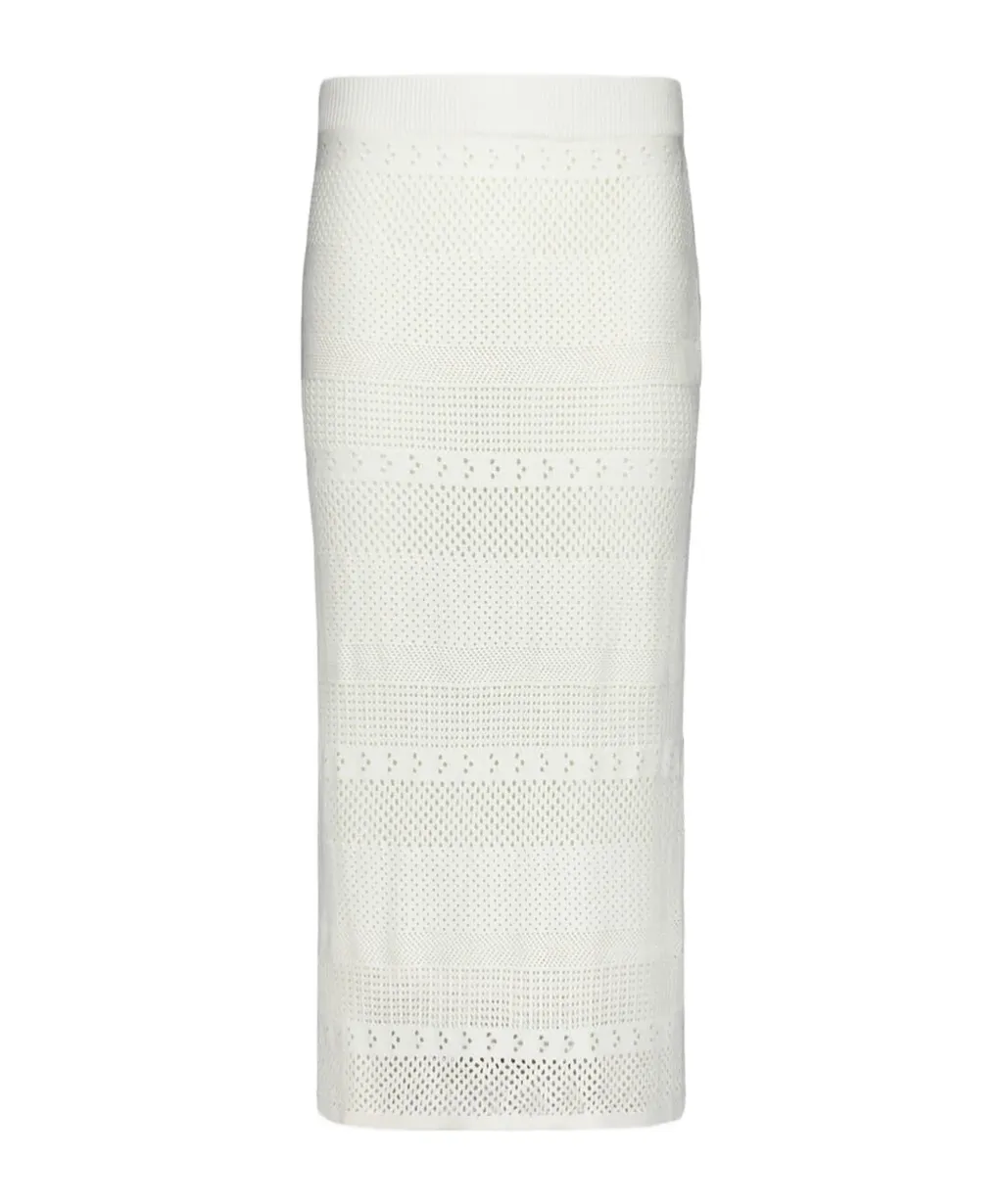 Crochet Knit Pencil Skirt