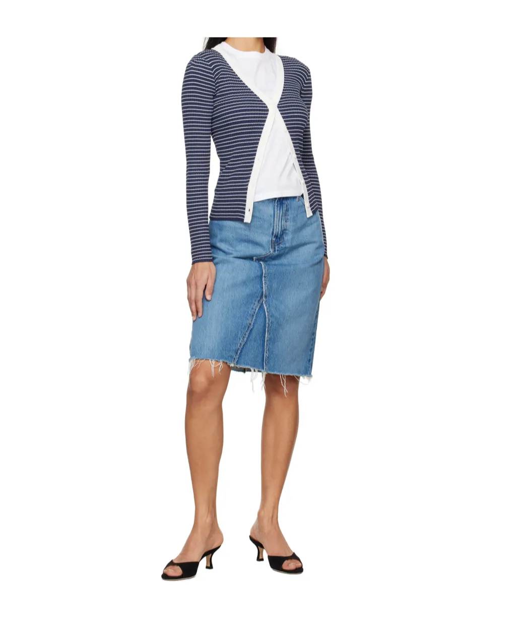 High Waist Denim Skirt