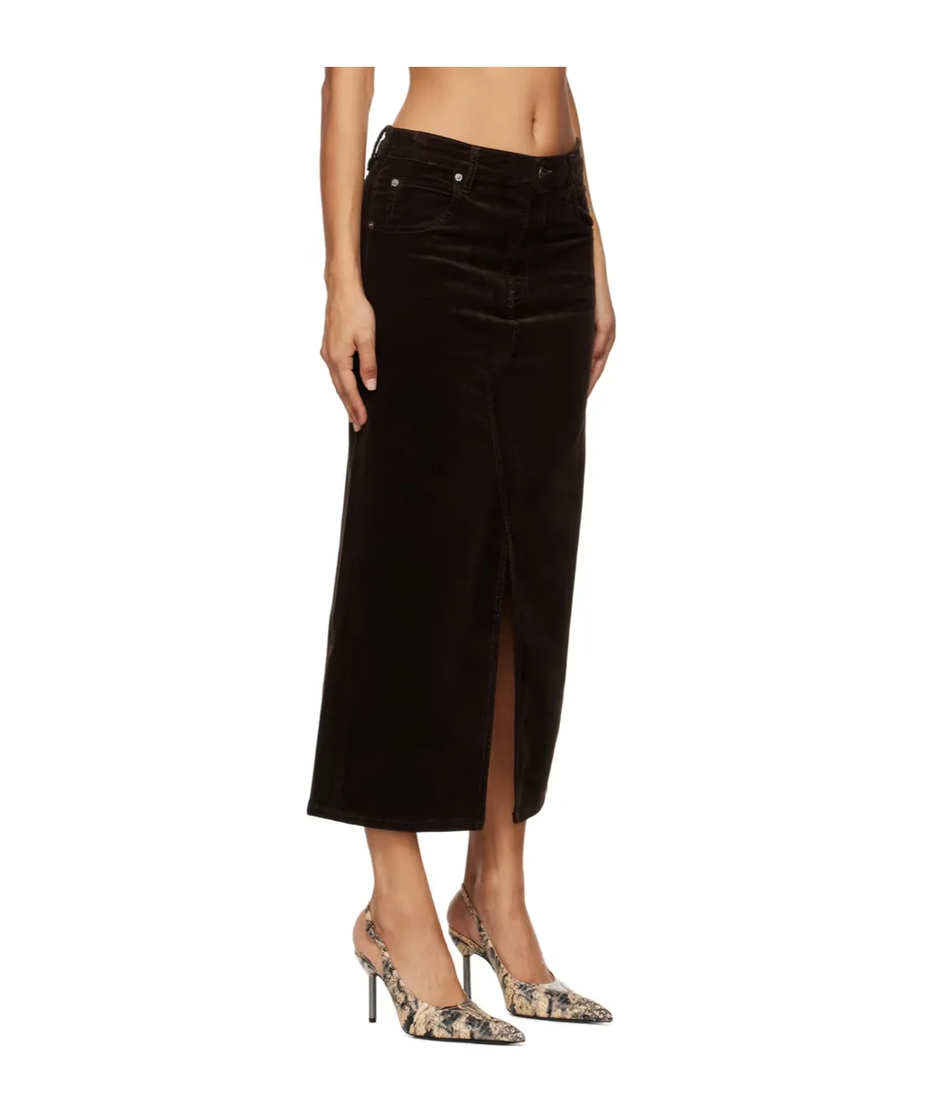 The Corduroy Midaxi Midi Skirt