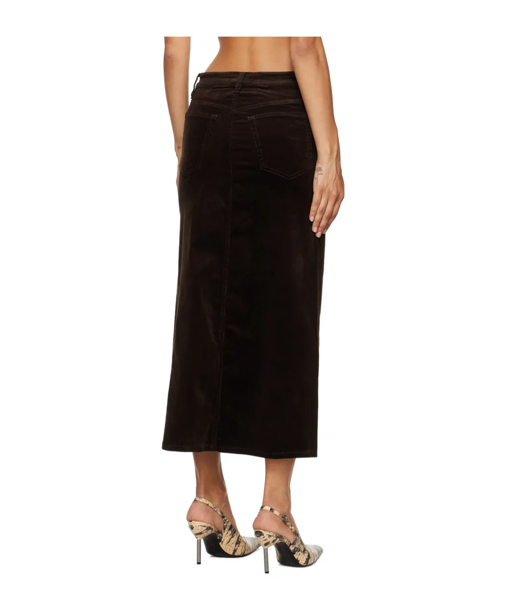The Corduroy Midaxi Midi Skirt