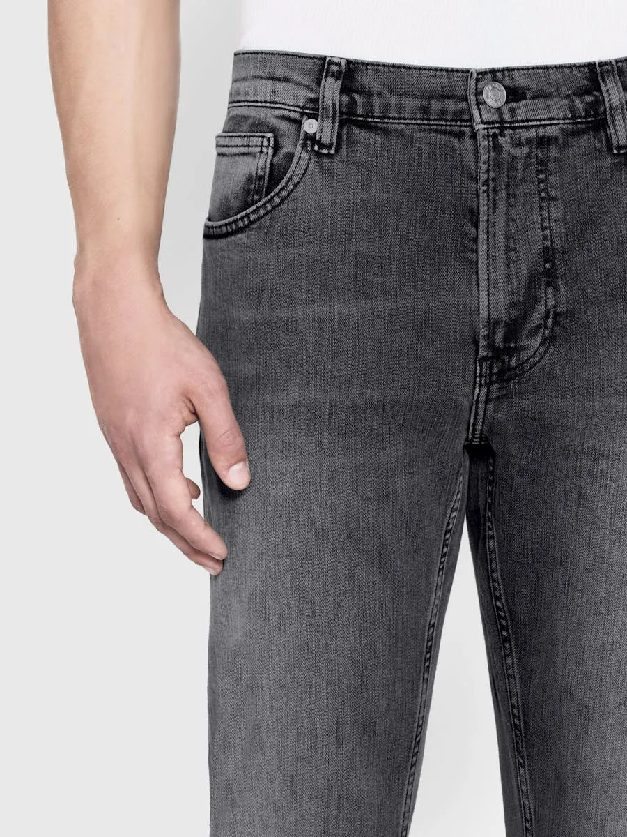 Mid-Waist Straight Pants