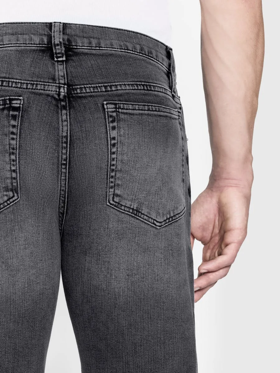 Mid-Waist Straight Pants