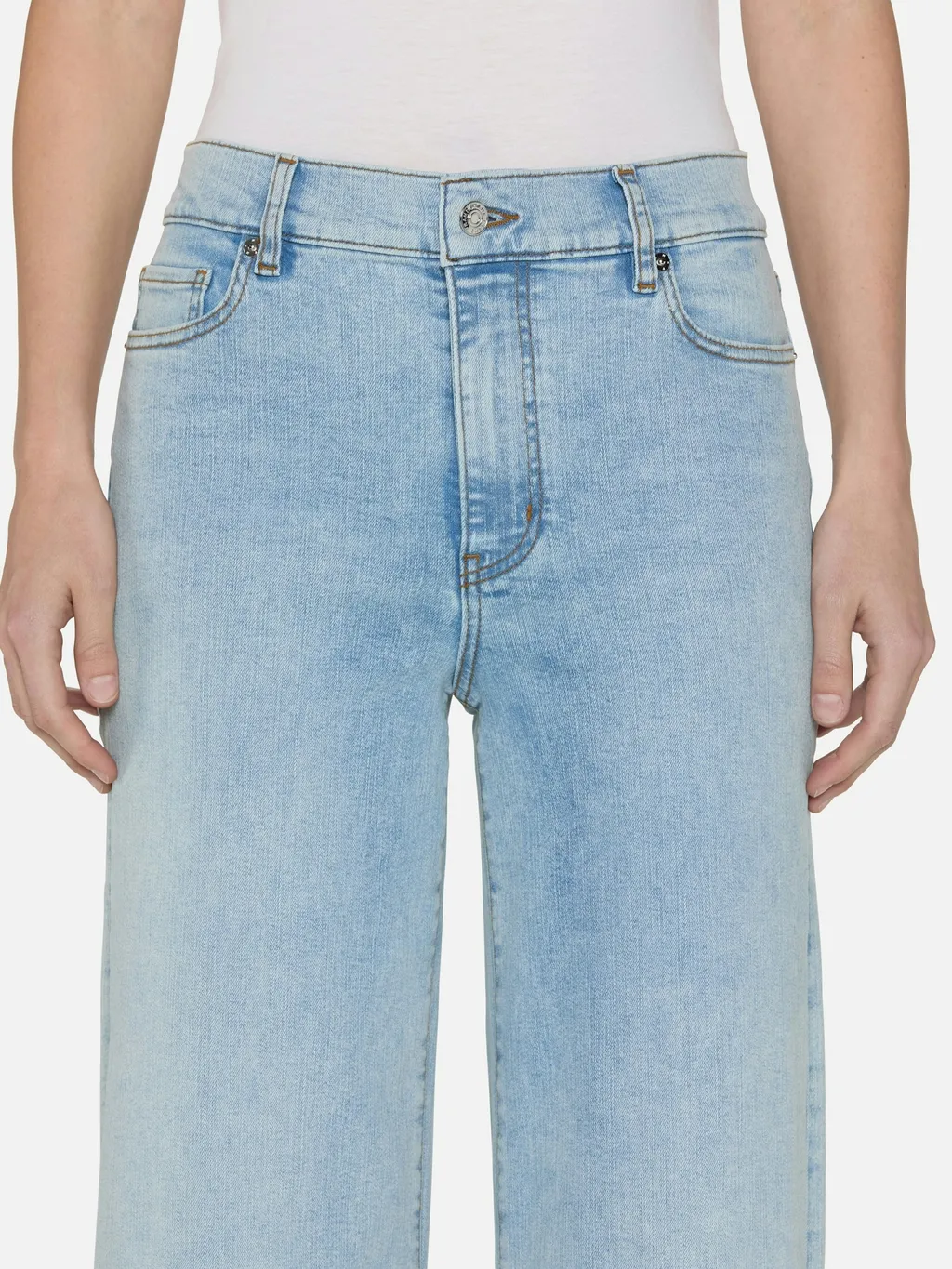 Le Slim Palazzo Jeans