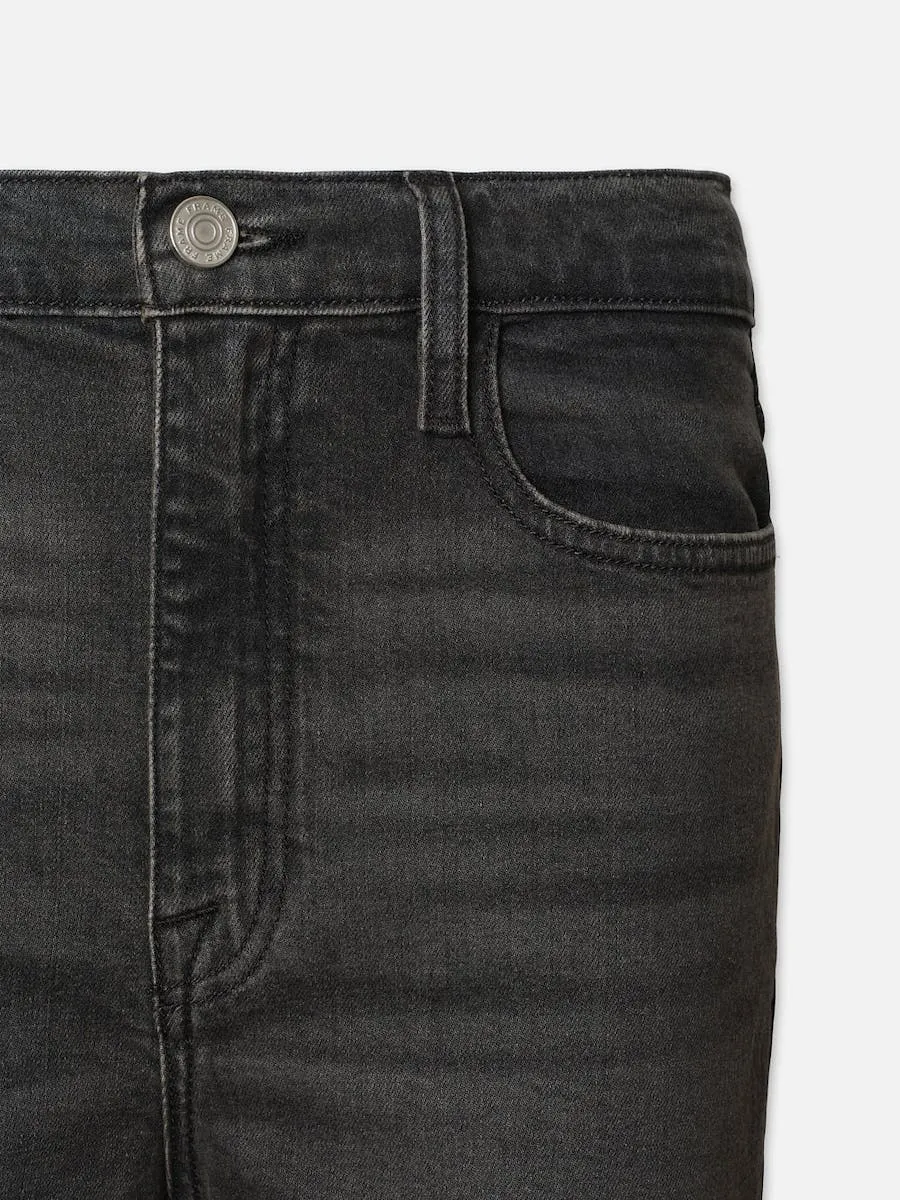 Logo Patch Wide-Leg Jeans