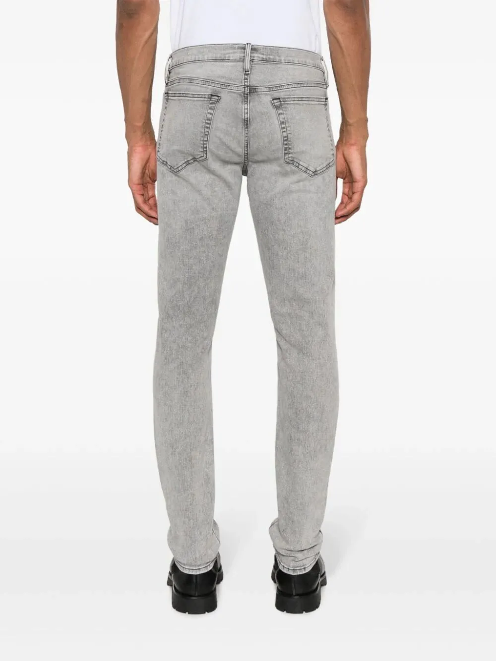 Low-Rise Slim-Fit Jeans