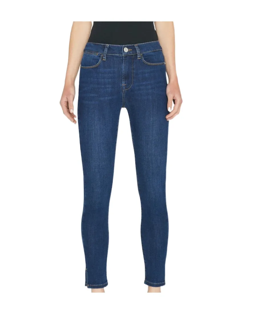 Button Zipper Jeans