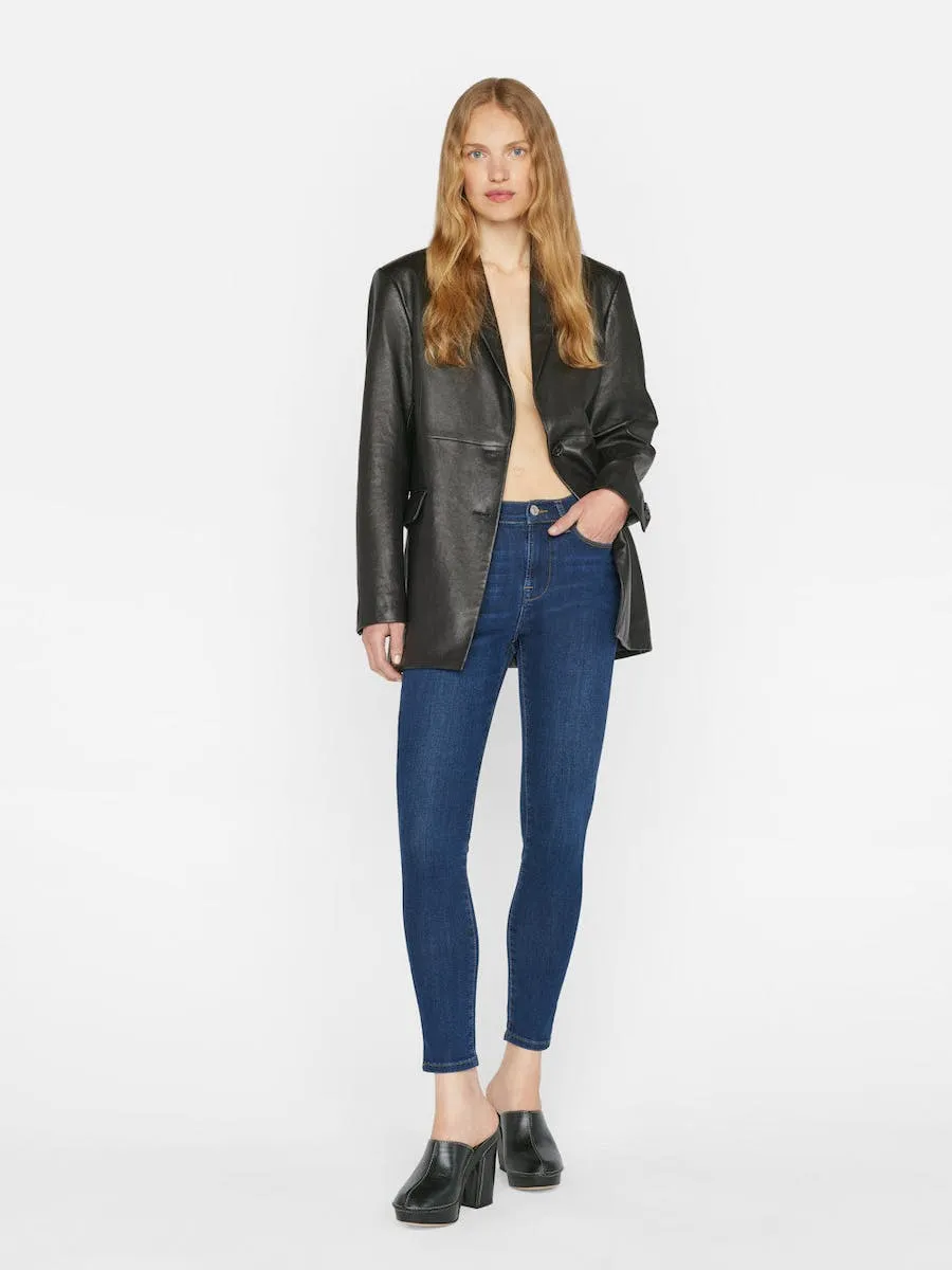 Button Zipper Jeans