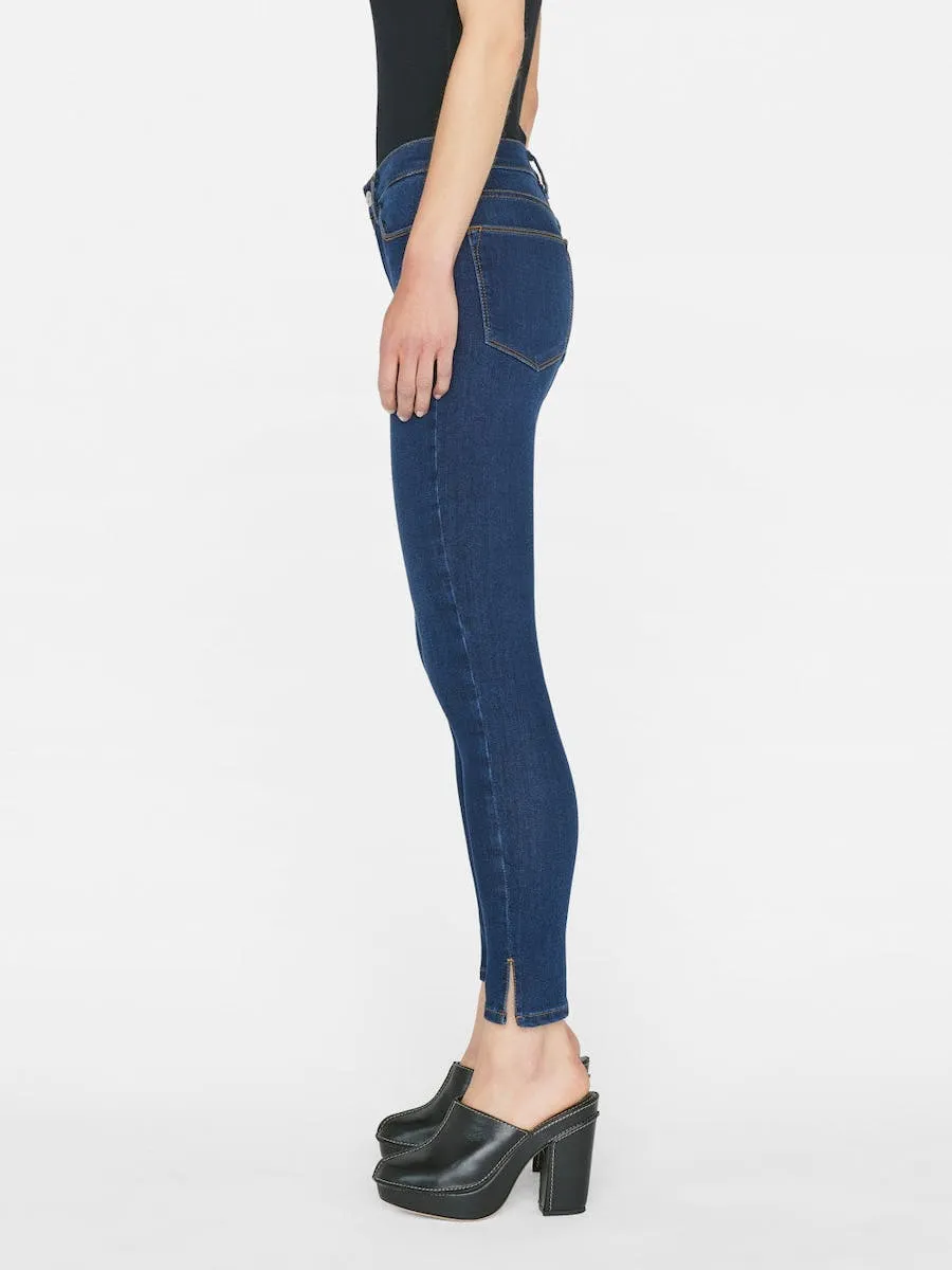 Button Zipper Jeans