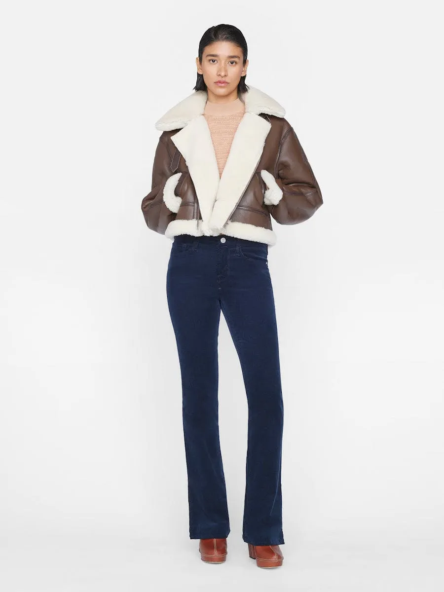 Mid-Rise Flared Jeans