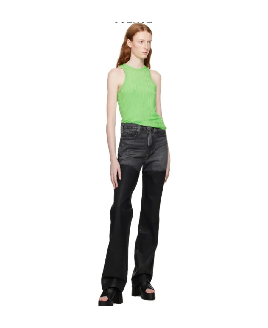 Belt Ring Gradual Change Jeans