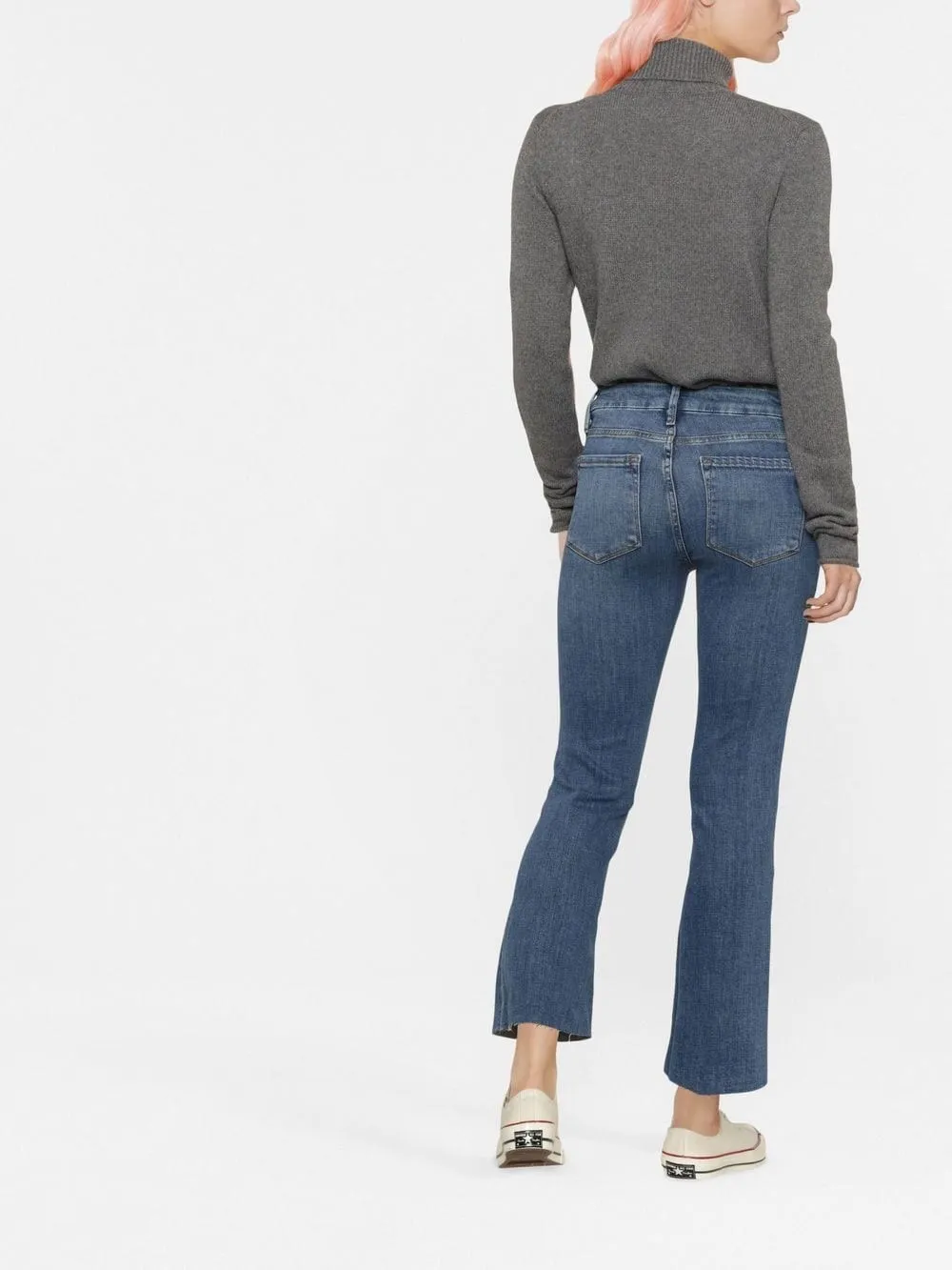 Le Crop Flared Jeans