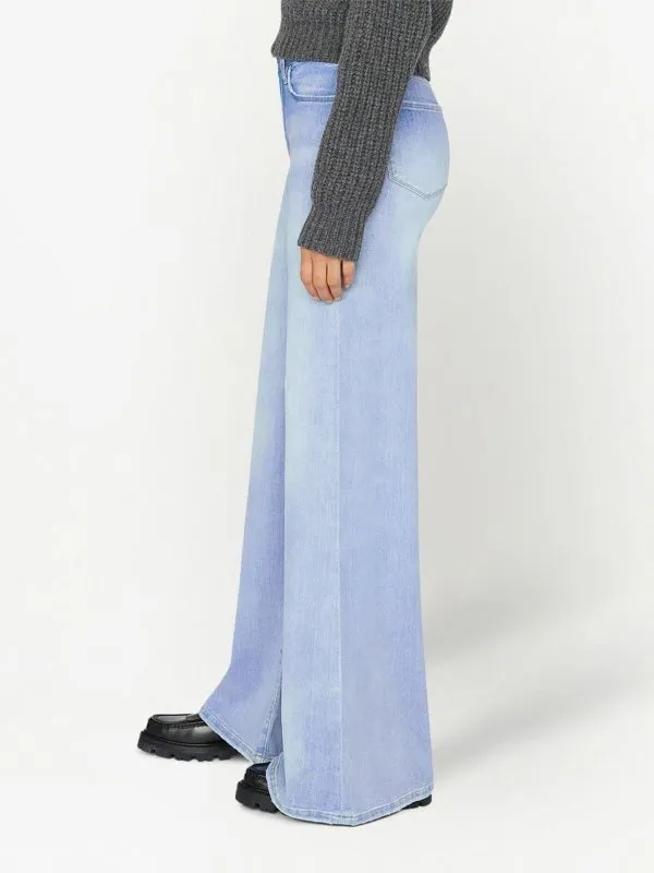 High-Waist Wide-Leg Jeans