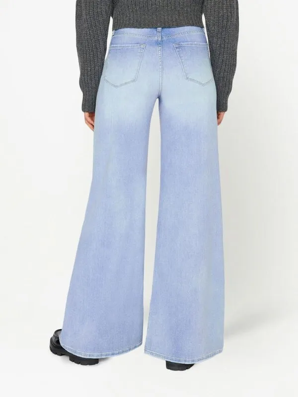 High-Waist Wide-Leg Jeans