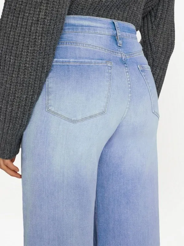 High-Waist Wide-Leg Jeans