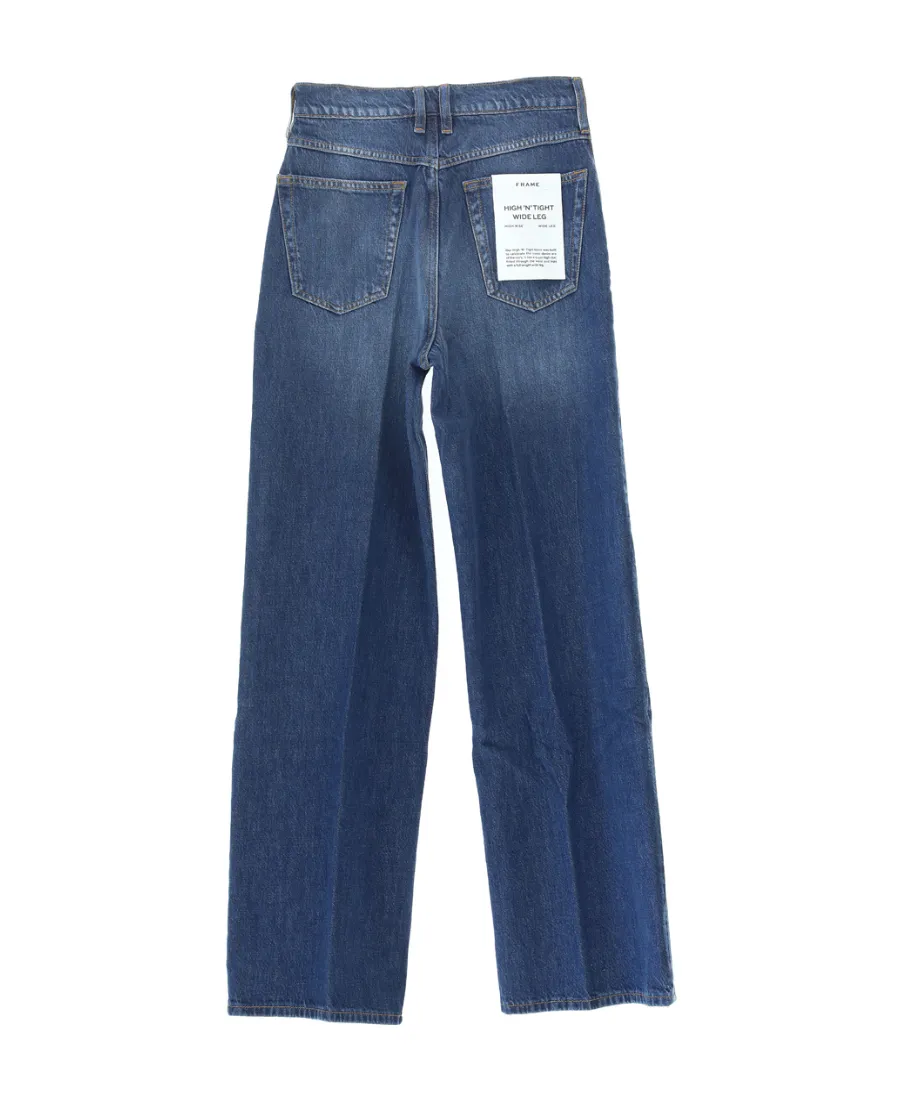 High-Waist Wide-Leg Jeans