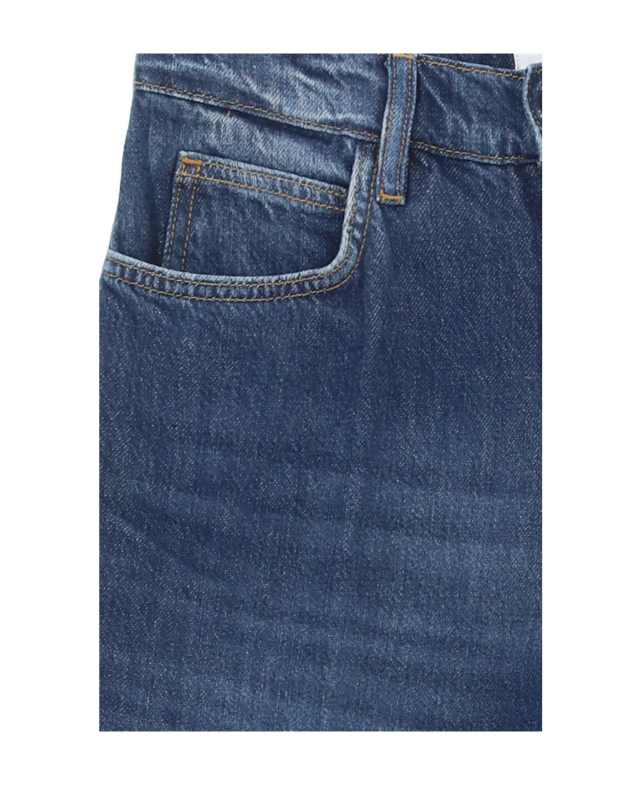 High-Waist Wide-Leg Jeans