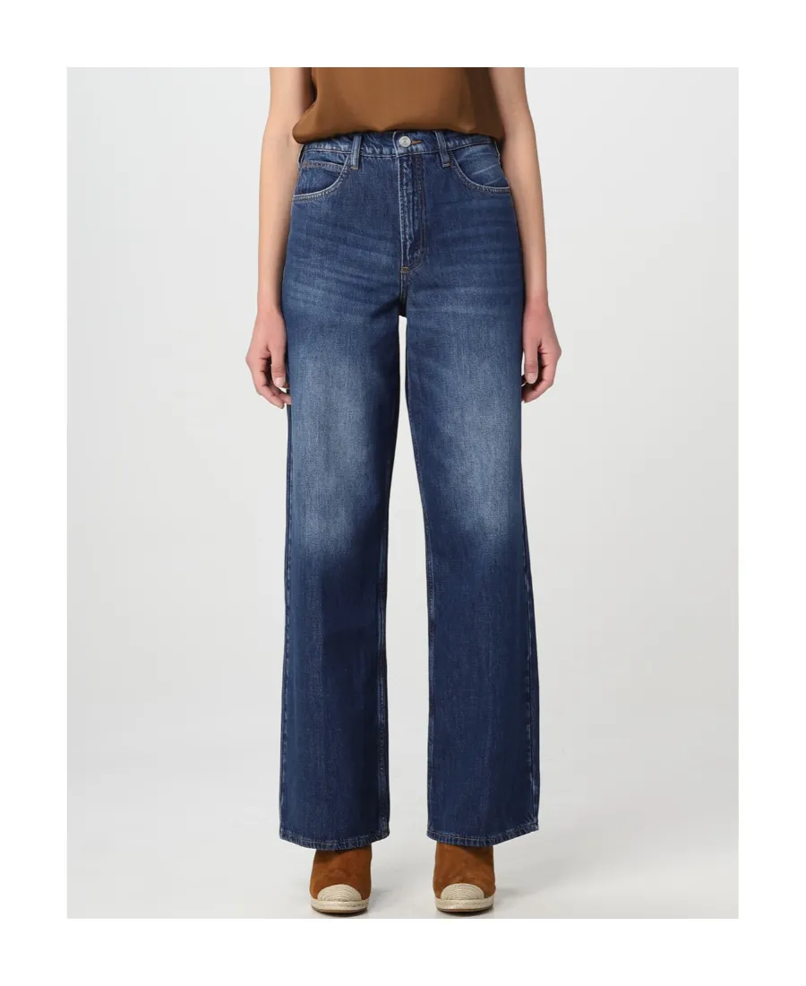 High-Waist Wide-Leg Jeans