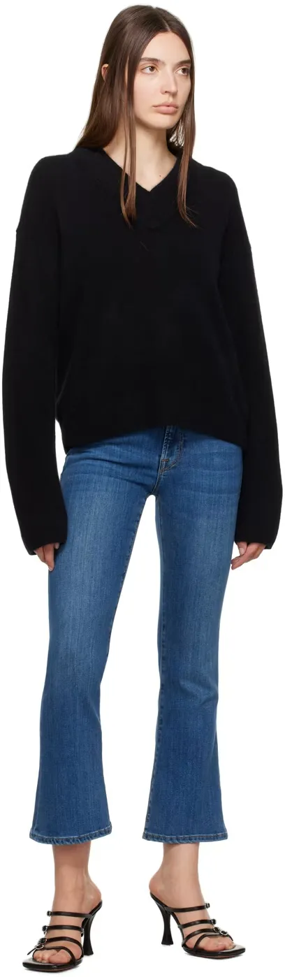 Low-Rise Kick-Flare Jeans