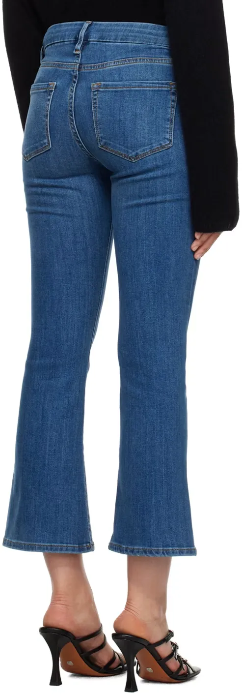 Low-Rise Kick-Flare Jeans