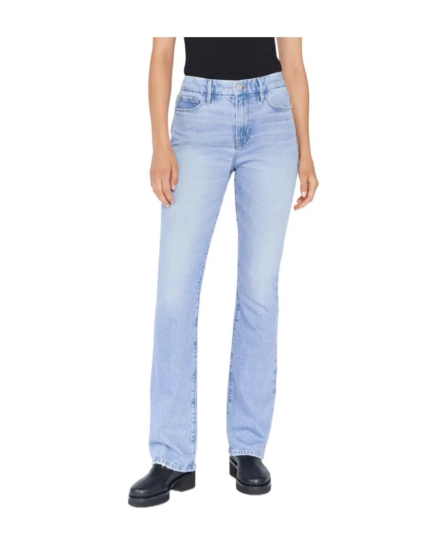 High-Waist Flared Jeans