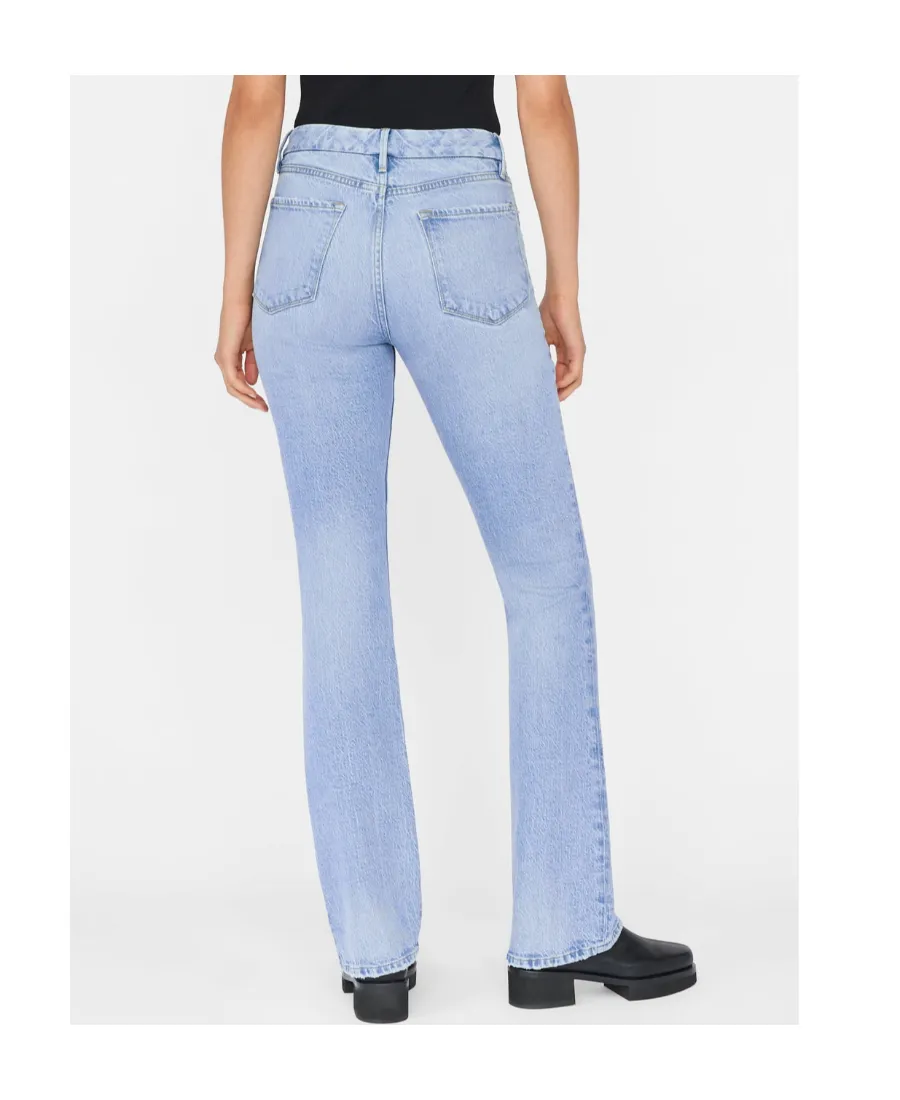 High-Waist Flared Jeans