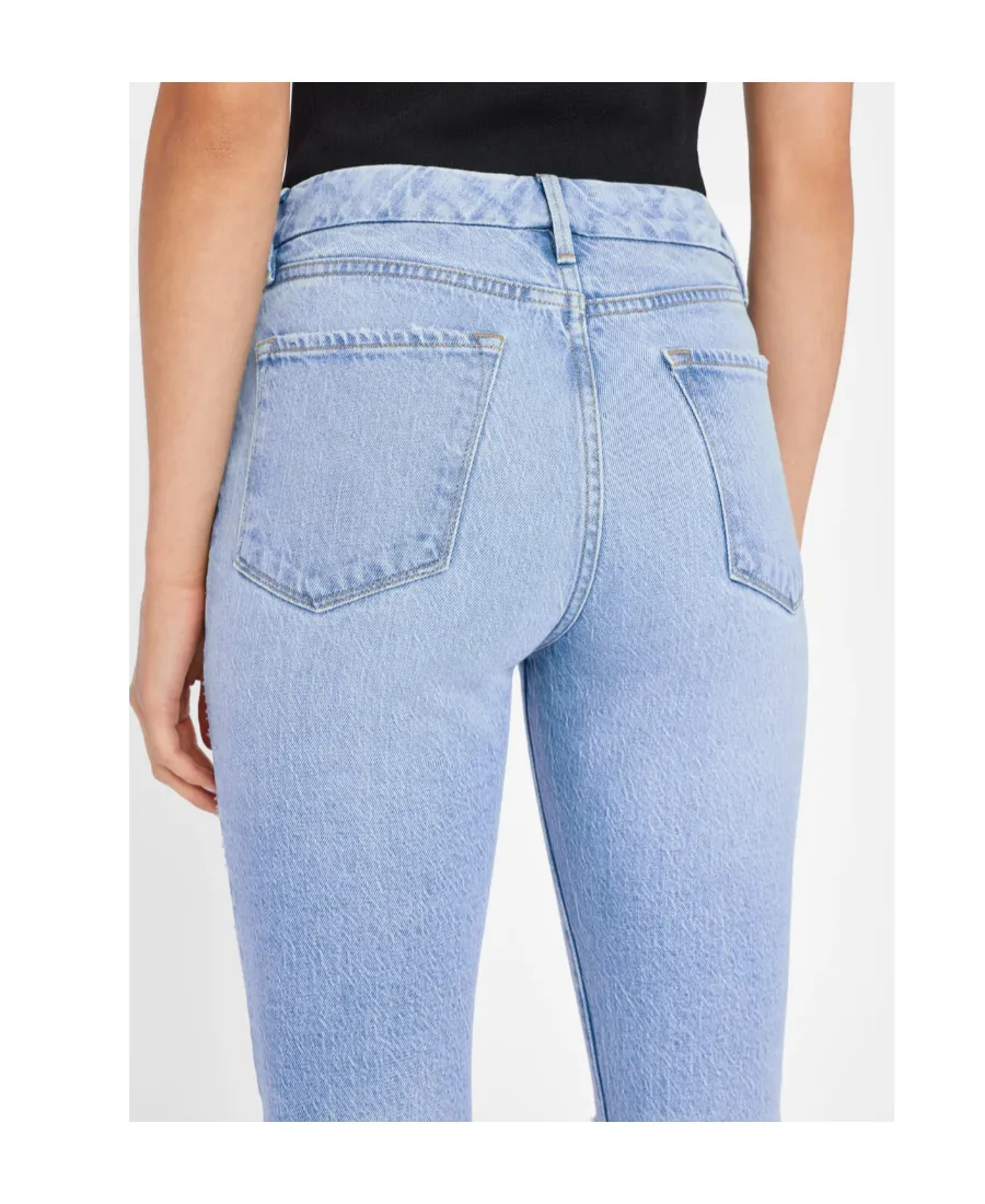 High-Waist Flared Jeans