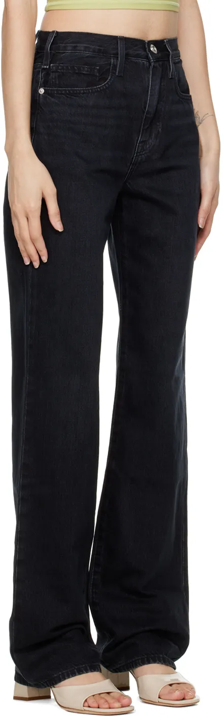 High-Waist Flared Jeans