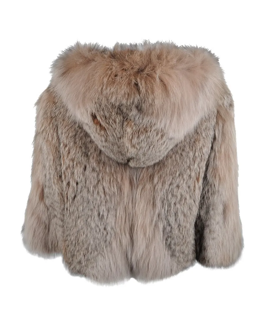 Hooded Design Fur