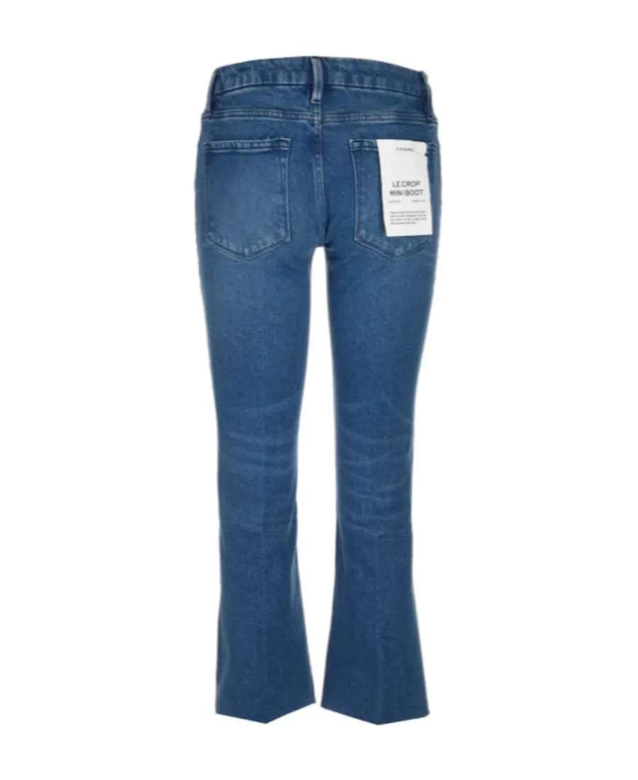 Le Crop Mini Bootcut Jeans